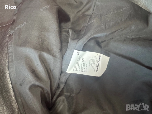 Biker Leather Jacket Dsquared2!, снимка 9 - Якета - 50023538