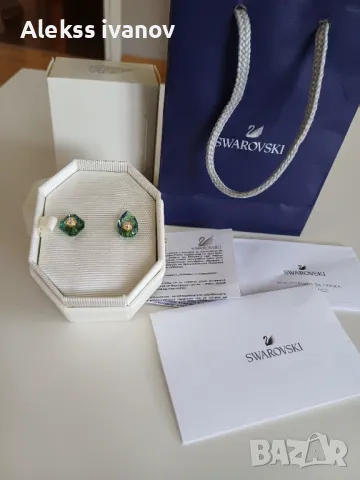 Оригинални обеци Swarovski модел studiosa-90лв, снимка 1 - Обеци - 46911886