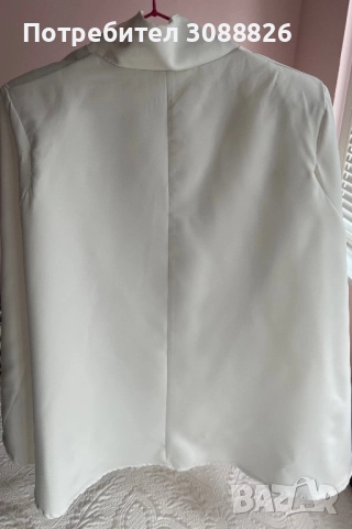 Дамско бяло сако , снимка 6 - Сака - 52073030