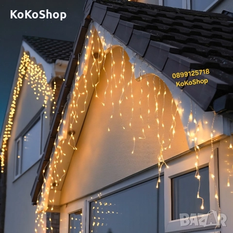 Лампички за коледна украса-3 метра,топло бяло/LED лампички за украса