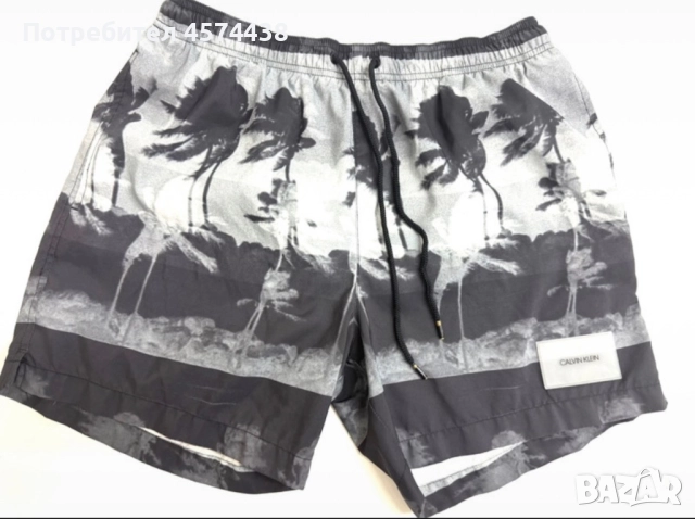 Оригинални Къси Панталони Calvin Klein Бански, снимка 2 - Спортни дрехи, екипи - 52504159