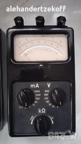 Ретро мултицет мултиметри DU - 10, снимка 3 - Друга електроника - 49849495