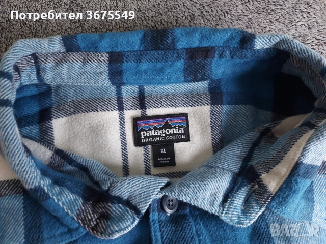 Мъжка риза Patagonia Fjord Flannel Shirt - размер XL, снимка 5 - Ризи - 52834409