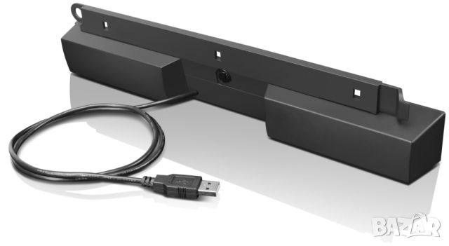 Soundbar Тонколона за монитор Lenovo USB/2.5W/0A36190, снимка 2 - Тонколони - 46537899