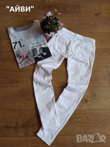 Дамски маркови  дънки и топ, снимка 5 - Дънки - 50861125