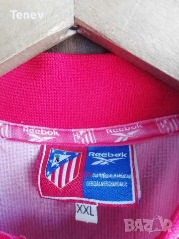 Atletico Madrid Reebok 1999/2000 оригинална тениска фланелка Атлетико Мадрид 2XL XXL Vintage , снимка 7 - Тениски - 49273032