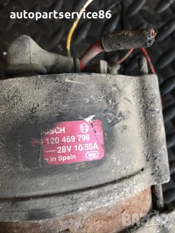 Алтернатор Bosch 55Ah за Volvo FL6 V6 (1996) 0120469748, снимка 2 - Части - 53807166