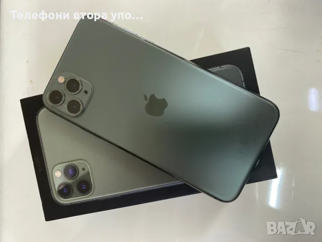 Iphone 11 Pro Max - 256gb Green midnight, снимка 4 - Apple iPhone - 47092711