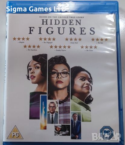 Blu-ray-Hidden Figures BG-SUB , снимка 1 - Blu-Ray филми - 46620037