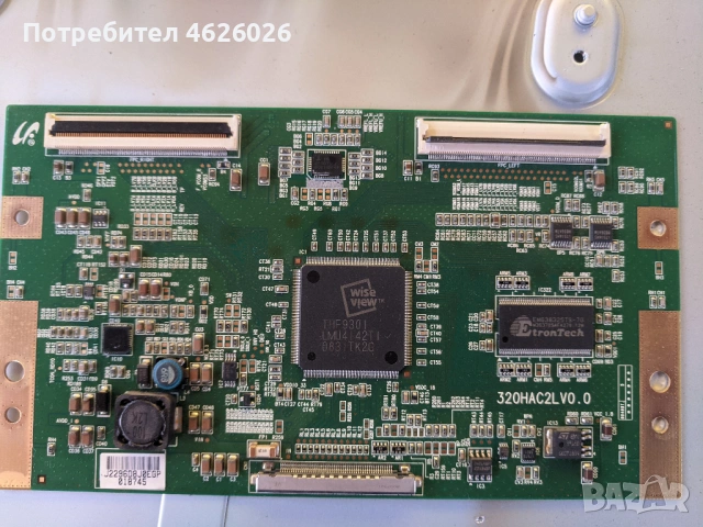 TOSHIBA 32XV555D-V28A000709B1-68-FB43B // SRV2169WW_iSSI320WA16 Rev0.6-320HAC2LVVV0.0, снимка 12 - Части и Платки - 53263355