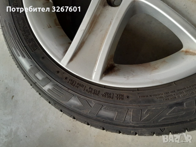 Джанти за  Мазда 16" с гуми 205/55/16 , снимка 7 - Гуми и джанти - 54215734