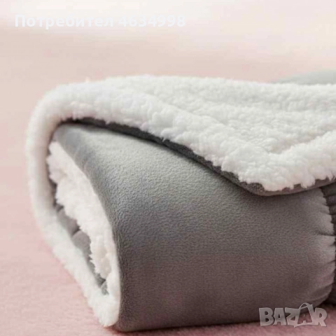 Топло и уютно дори в най-студените вечери – двустранно одеяло тип “Шерпа”, снимка 3 - Олекотени завивки и одеяла - 52211021