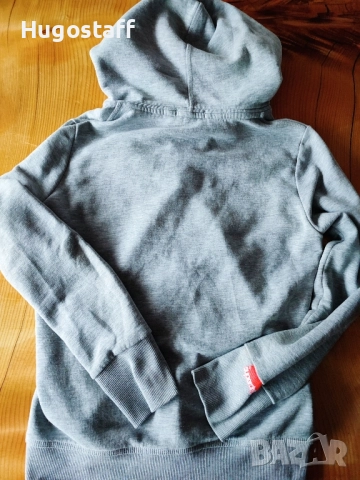 Оригинален Superdry Дамски суичър худи горнище качулка цип М, снимка 2 - Якета - 52092358