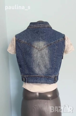 Три различни броя / Къс дънков елек "Force" jeans, "miss Latina" и "G3000" black out , снимка 13 - Елеци - 51314938