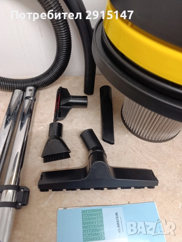 IVC-50, 50л., 2000W,Прахосмукачка за всмукване на сухо и мокро, снимка 10 - Прахосмукачки - 52881991