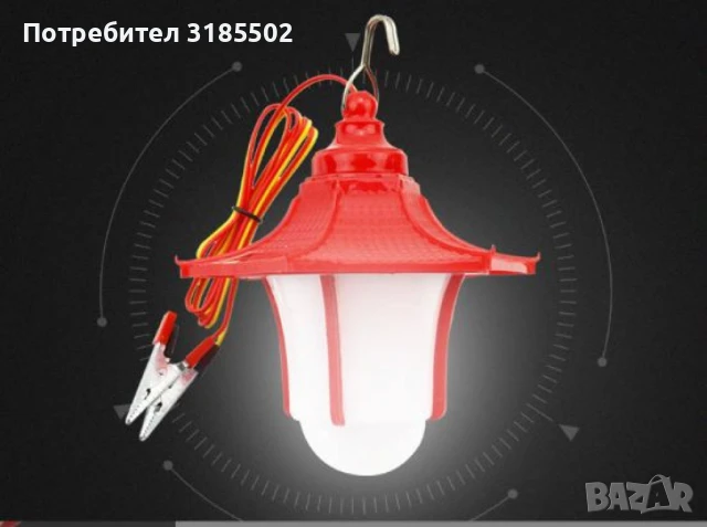 LED крушка с щипки 1440LM 6400K 12V 12W, снимка 3 - Крушки - 51221570