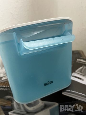 Ютия с Парогенератор Braun IS5022, Плоча Eloxal 3D, 2400W, 1.4 л, 340 гр/мин!, снимка 5 - Ютии - 45762024