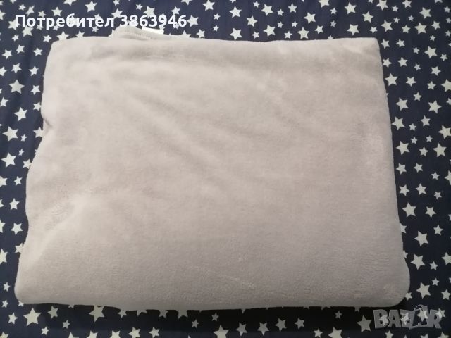 Одеяло полар сиво, снимка 1