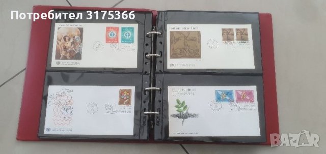 Нов класьор със съхранени първо дневни пликове и марки , снимка 7 - Филателия - 46430309