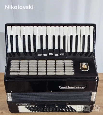 Акордеон Weltmeister Stella , снимка 4 - Акордеони - 54187293