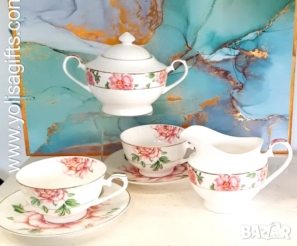 Чаши за кафе костен порцелан - комплекти, снимка 9 - Подаръци за юбилей - 26031003