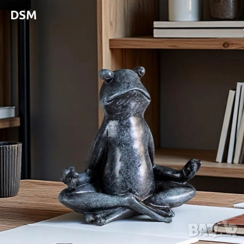 Нова Статуетка Йога Жаба - 3 варианта  - Декорация Жабка