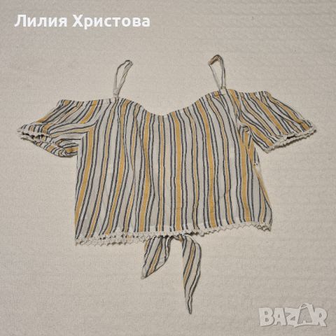 Дамски летни топове, размер XS/S, снимка 3 - Тениски - 46184192