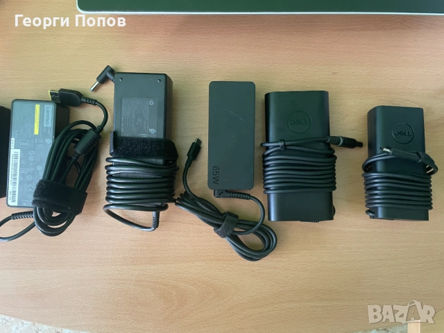 Оригинални зарядни за лаптоп - Lenovo, HP, Dell - 45W, 65W, 90W, 130W+