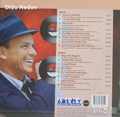 Нова Грамофонна Плоча (Frank Sinatra - Sinatra Forever), снимка 2 - Грамофонни плочи - 51910176