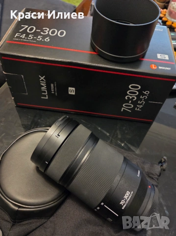 обектив Panasonic Lumix S 70-300mm f/4.5-5.6 Macro OIS, снимка 2 - Обективи и филтри - 53845142