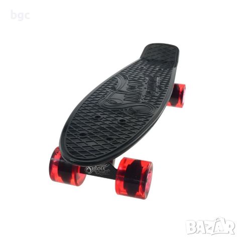 Нов Sulov-Клас Скейтборд Penny Board Sulov Venice, 22 инча, Черен/Червен Скейтборд, снимка 3 - Скейтборд, ховърборд, уейвборд - 46591583