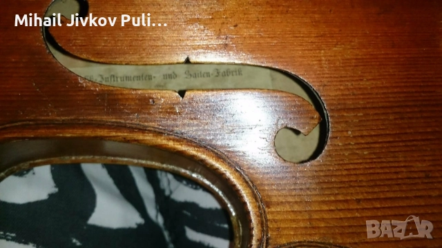 Цигулка 4/4,Виенска школа+ калъф, снимка 4 - Други инструменти - 52913307