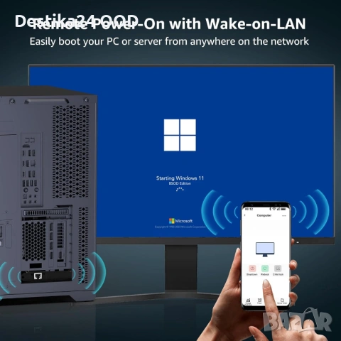 10G PCIe Мрежова карта RJ45 YuanLey – 10Gbps LAN Adapter, снимка 5 - Друга електроника - 53409071