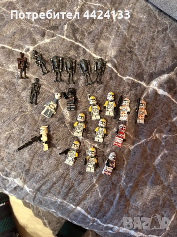 lego star wars minifigures lot