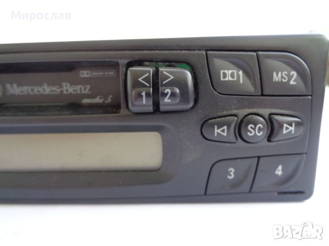 MERCEDES BENZ AUDIO 5 АВТО РАДИО КАСЕТОФОН BECKER ? BLAUPUNKT ?, снимка 3 - Аксесоари и консумативи - 45131061