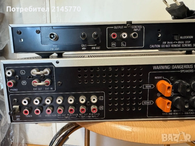 Тунер и усилвател Technics ST-G5 и SU-V4X, снимка 10 - Ресийвъри, усилватели, смесителни пултове - 53075160