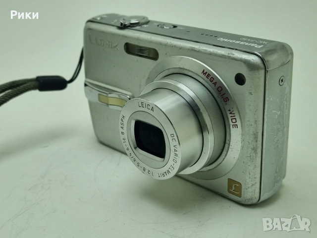 Panasonic LUMIX DMC-FX50 7.2MP Digital Camera - Silver Leica, снимка 3 - Фотоапарати - 53804654