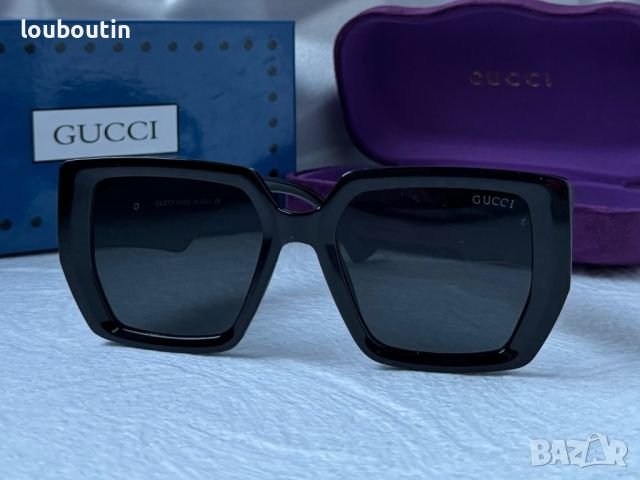 Gucci 2024 дамски слънчеви очила GG0956, снимка 10 - Слънчеви и диоптрични очила - 45446091