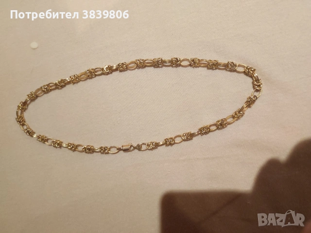 златен ланец.....21,44 грама, снимка 4 - Колиета, медальони, синджири - 53662201