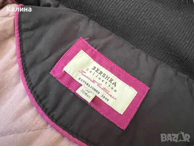 Зимно черно яке Bershka, снимка 6 - Якета - 46987978