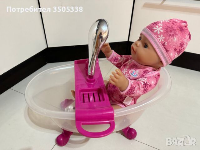 Интерактивна вана Zapf Creation Baby Born, снимка 4 - Играчки за стая - 46408943