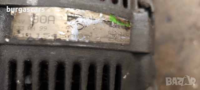 Алтернатор динамо Mercedes A160 W168 - 80лв, снимка 2 - Части - 52849435