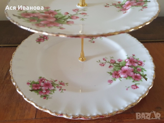 Поднос на две нива, снимка 4 - Аксесоари за кухня - 51923809