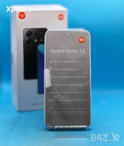 НОВ!!! Xiaomi Redmi Note 13, 8GB RAM, 256GB, Ice Blue, снимка 2 - Xiaomi - 46404089