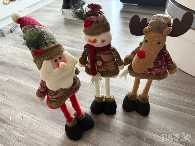 Коледни човечета, снимка 4 - Декорация за дома - 52341325