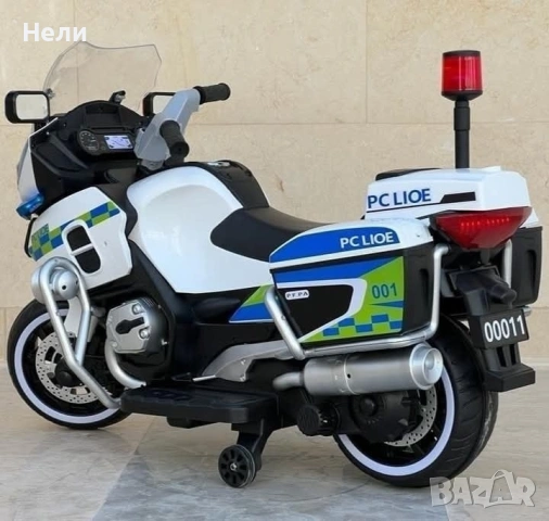 Акумулаторен Мотор POLICE 12V, снимка 5 - Детски велосипеди, триколки и коли - 16804472