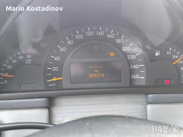 Километраж mercedes w203