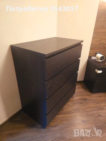 скрин с 4 чекмеджета, снимка 2 - Скринове - 52968087