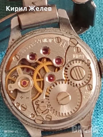 Стар механичен часовник дамски CARDINAL 17 камъка за ремонт части КОЛЕКЦИЯ 48057, снимка 7 - Антикварни и старинни предмети - 50373845
