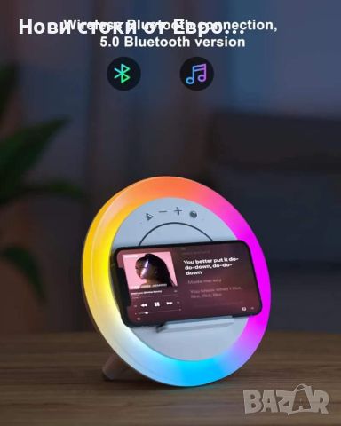 Bluetooth високоговорител Skaaisont, мултифункционален, който може да се зарежда безжично, Bluetooth, снимка 5 - Друга електроника - 46610898